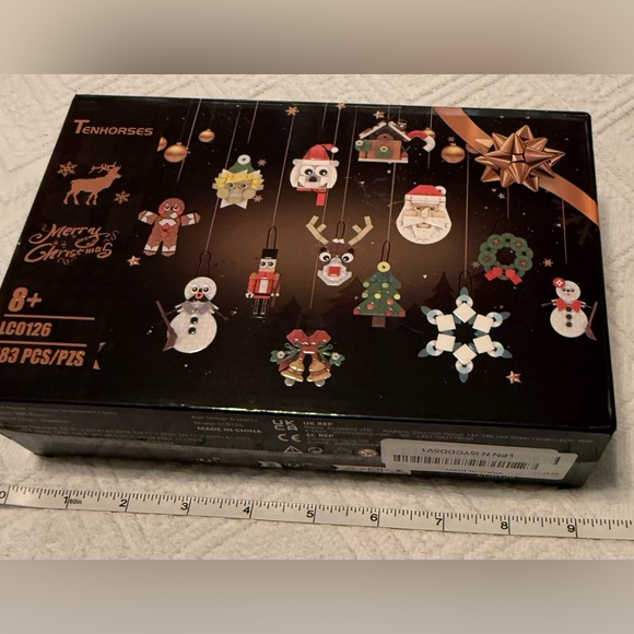 Bricks / building blocks - Flegos - Christmas ornament making set -non-Legos New - Picture 7 of 8